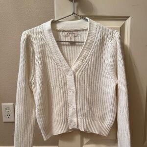 Jessica Simpson cream Knit Cardigan Sweater